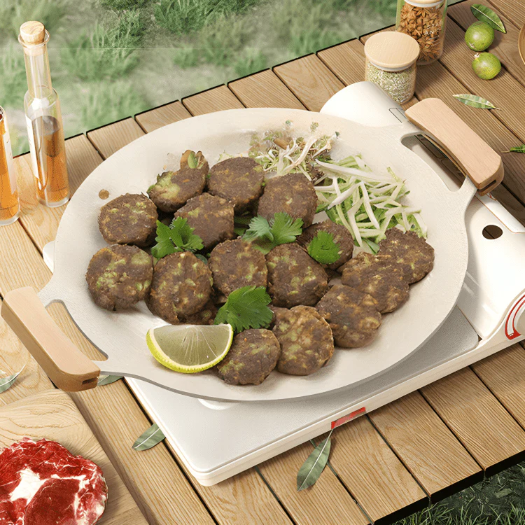 مقلاة شواء (كريل) "نان ستيك" متعددة الأغراض من حجر المايفان (42 سم)