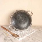 Multipurpose Stainless Steel Non-Stick Honeycomb Cooking Pot (30cm)