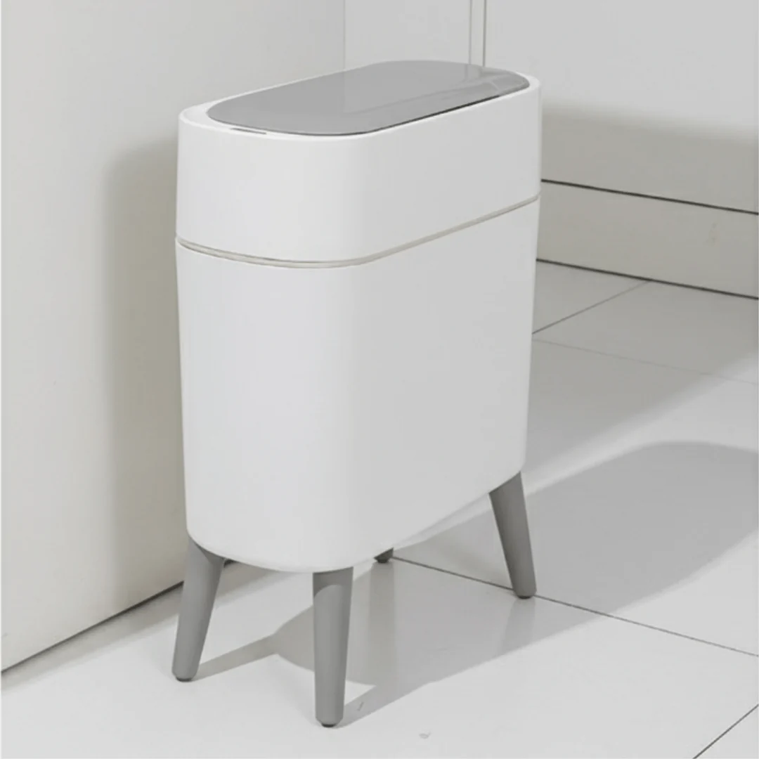 Smart Sensor Hands-Free Trash Can with Elevated Legs(10L)