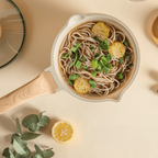 Maifan Stone Non-Stick Pot (White-18cm)