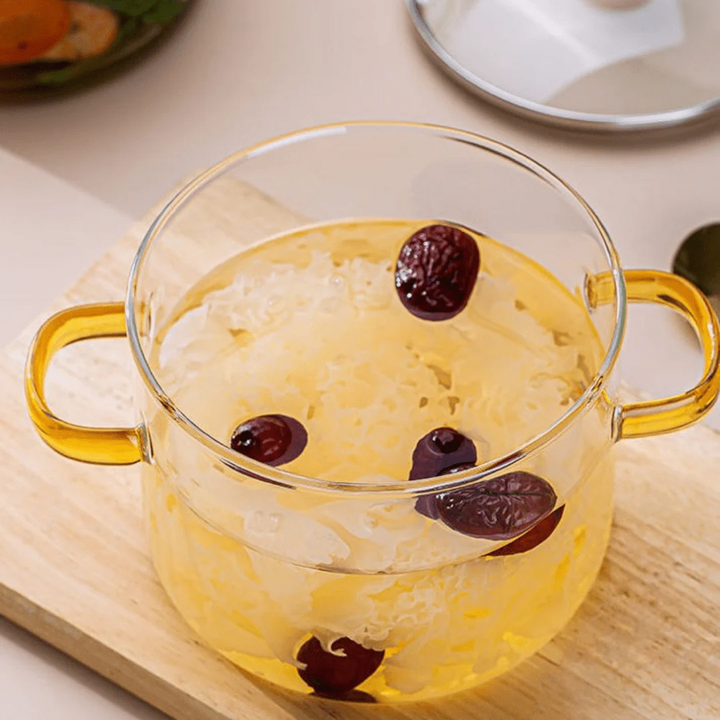 Multipurpose Borosilicate Glass Cooking Pot(1500ml)