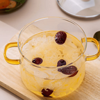 Multipurpose Borosilicate Glass Cooking Pot(1500ml)