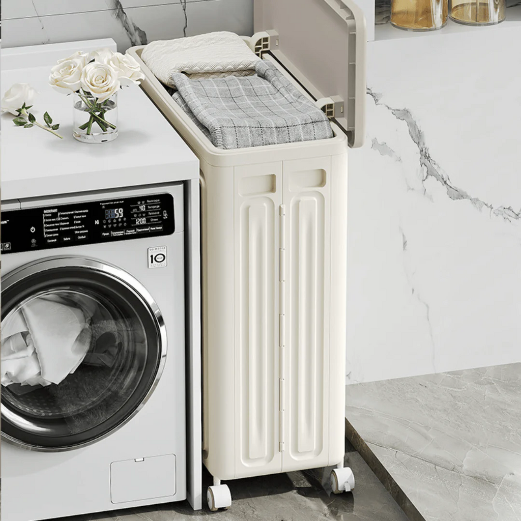 Space-Saving Multi-Functional Foldable Laundry Storage Basket (70L)