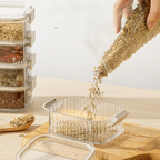 Transparent Stacking Food Storage Containers