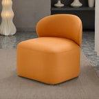 Compact Rolling Low Stool with Back Support