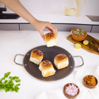 Stainless Steel Honeycomb Multi-Purpose Pan & Tray with Handle (30cm)