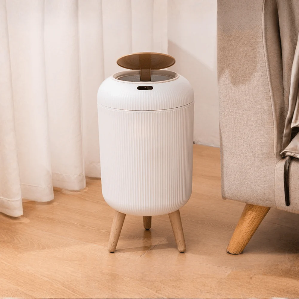 Smart Motion Sensor Trash Can with Lid (12L)