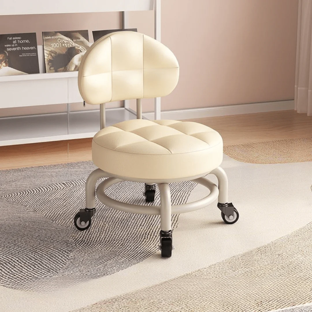 كرسي (مقعد) متحرك دوّار 360° ويا مسند ظهر