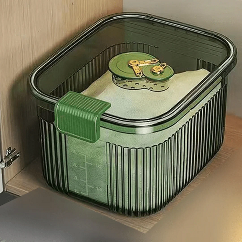 Multi-Purpose Plastic Airtight Food Storage Container With Lid