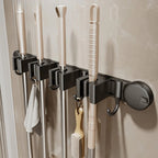 Multi-Functional Wall-Mounted Aluminum Suction Cup Holder(52cm)