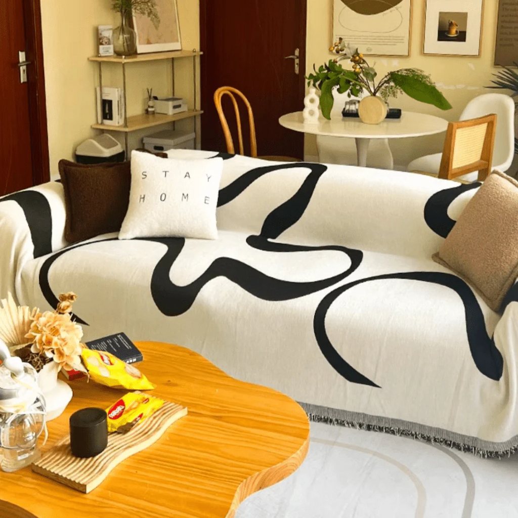 Elegance Chenille Sofa Cover : [EM-SC-11]