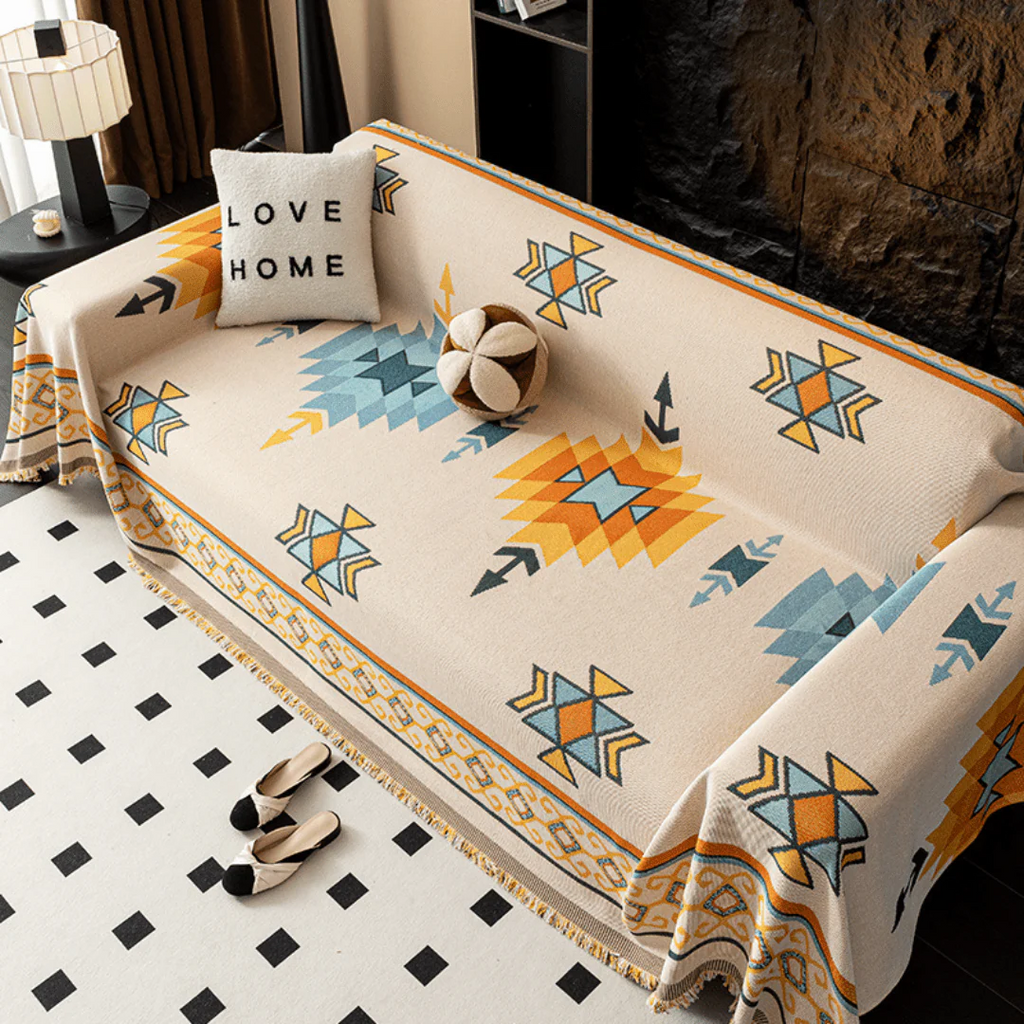 Elegance Chenille Sofa Cover :[EM-SC-01] (Style-1)