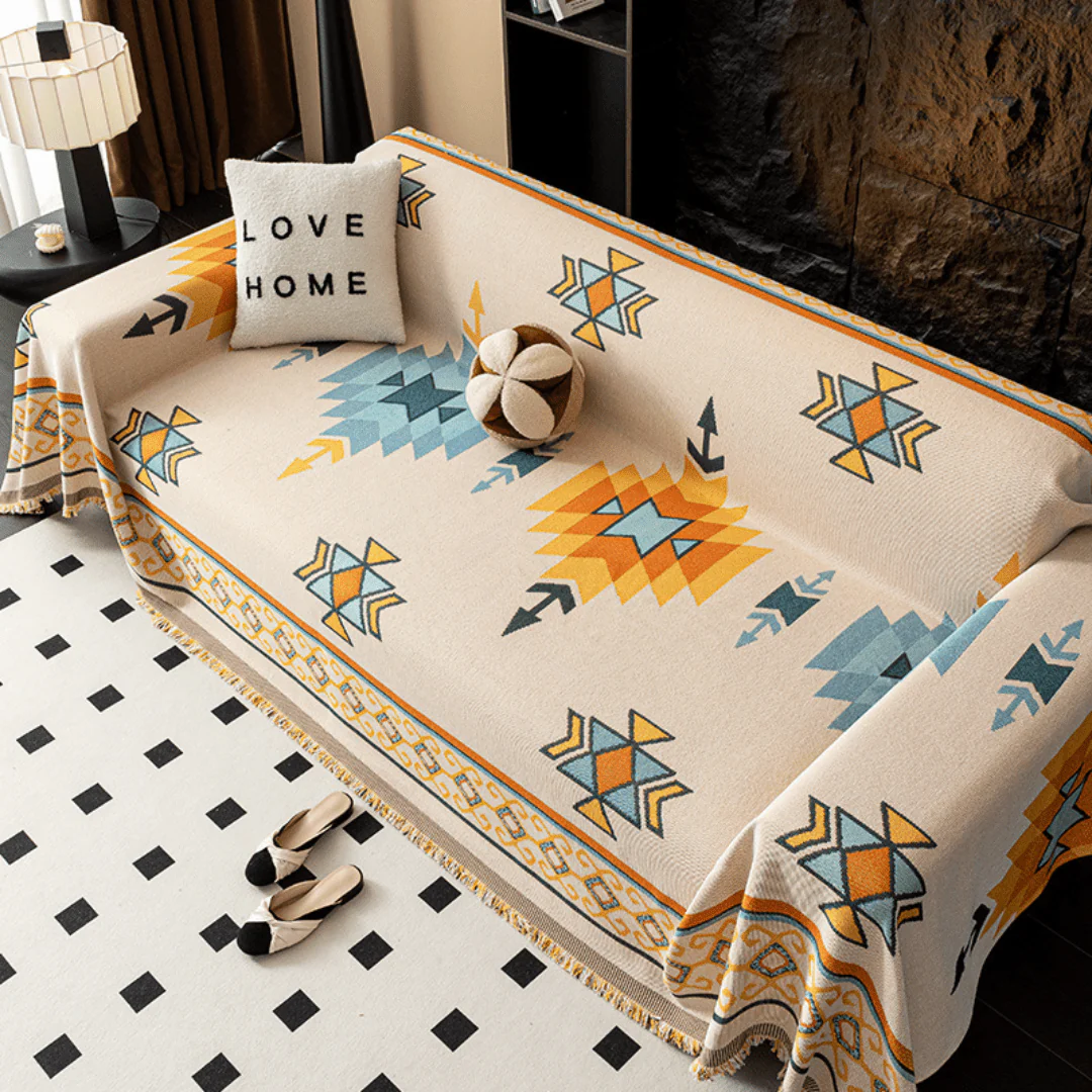 Elegance Chenille Sofa Cover :[EM-SC-01] (Style-1)