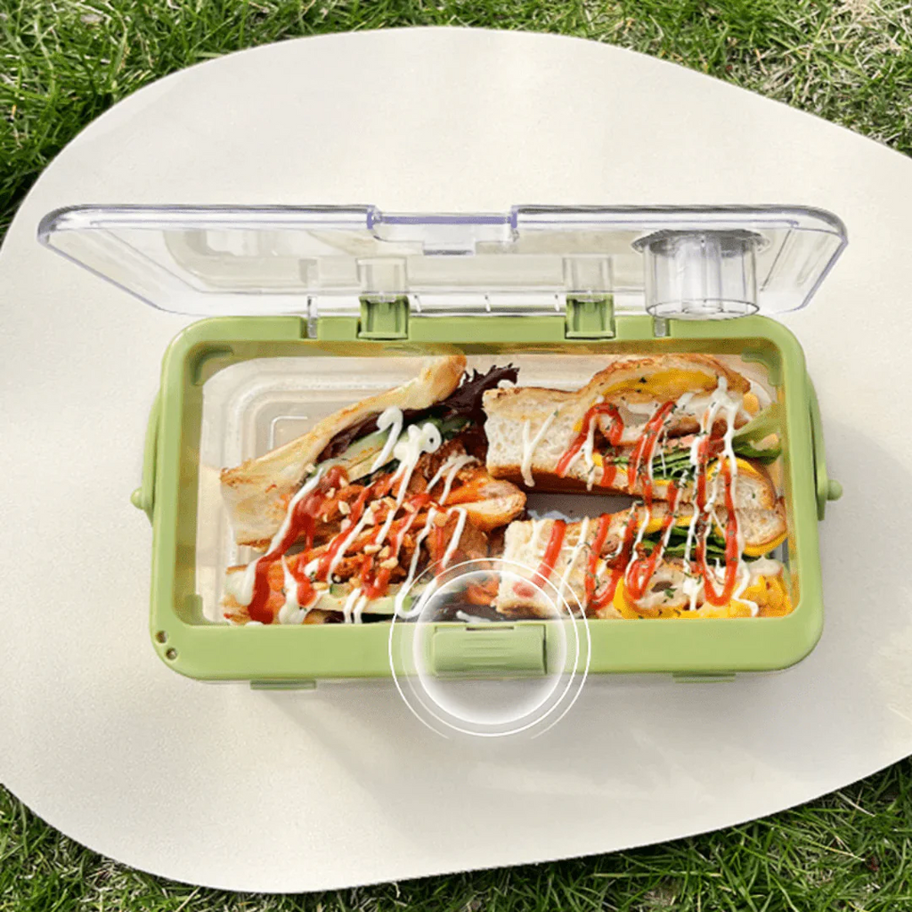 Multi-Purpose Portable Leak-Proof Sealing Crisper Box with Ice Crystals