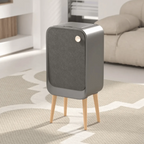 Elegance Touch Free Sensor Trash Can With Wooden Legs(20L)