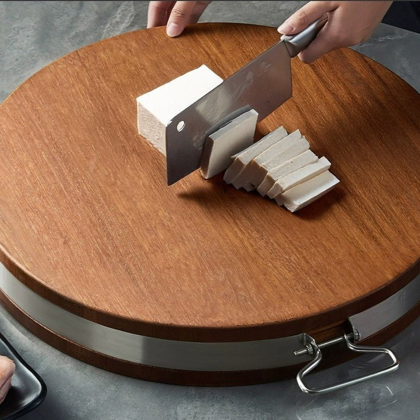 Double Edge Blackwood MasterChef Cutting Board with Handle (39 cm)