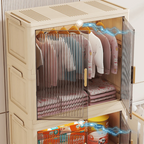 Double-Door Multi-Purpose Foldable Storage Cabinet (70cm)