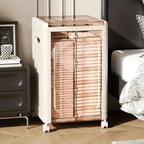 Multi-Layer Plastic Drawer Storage Cabinet with Wheels (43cm)