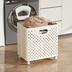Multifunctional Plastic Foldable Large-Capacity Laundry & Storage Basket (36cm)