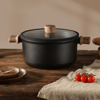 Titanium Non-Stick Soup Pot with Lid (24cm)