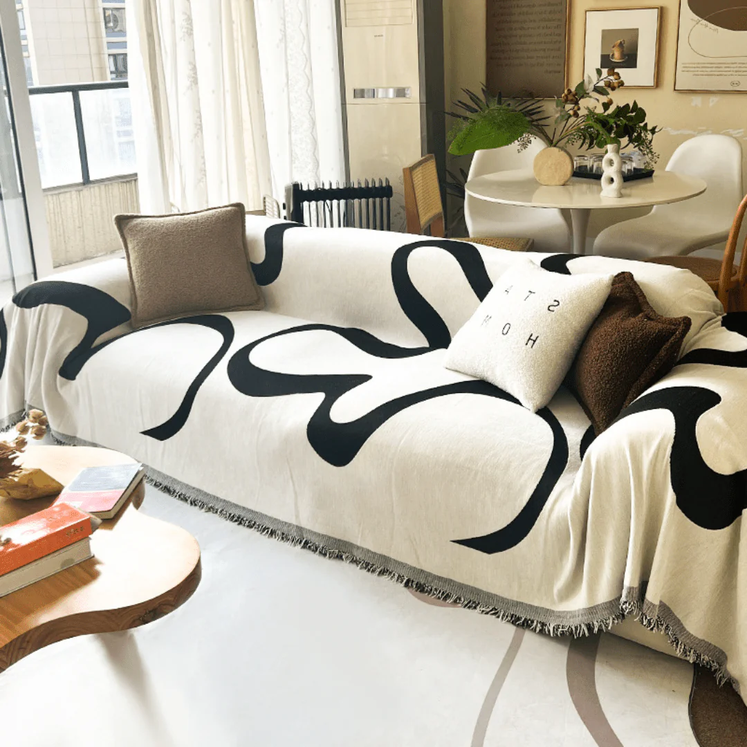 Elegance Chenille Sofa Cover : [EM-SC-11]