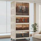 Double-Door Multi-Purpose Foldable Storage Cabinet (70cm)