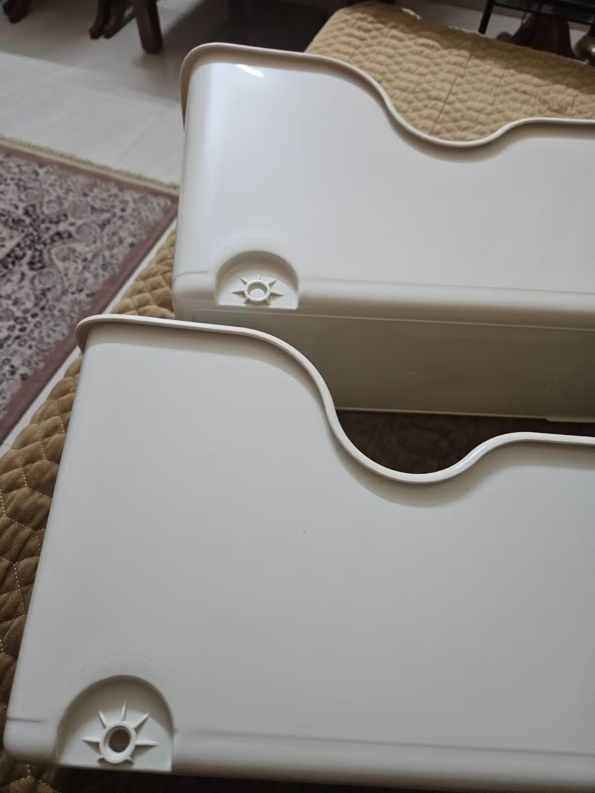 سلة تخزين متعددة الأغراض ويا عجلات (تايرات)