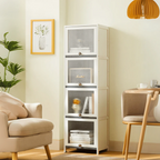 Multi-Storage Wardrobe Cabinet