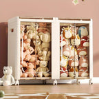 Multi-Layer Plastic Drawer Storage Cabinet with Wheels (43cm)