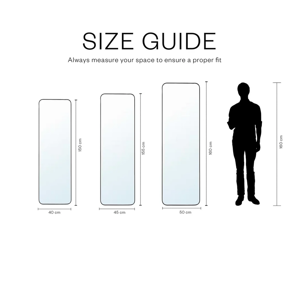 Vista Frame Floor Mirror