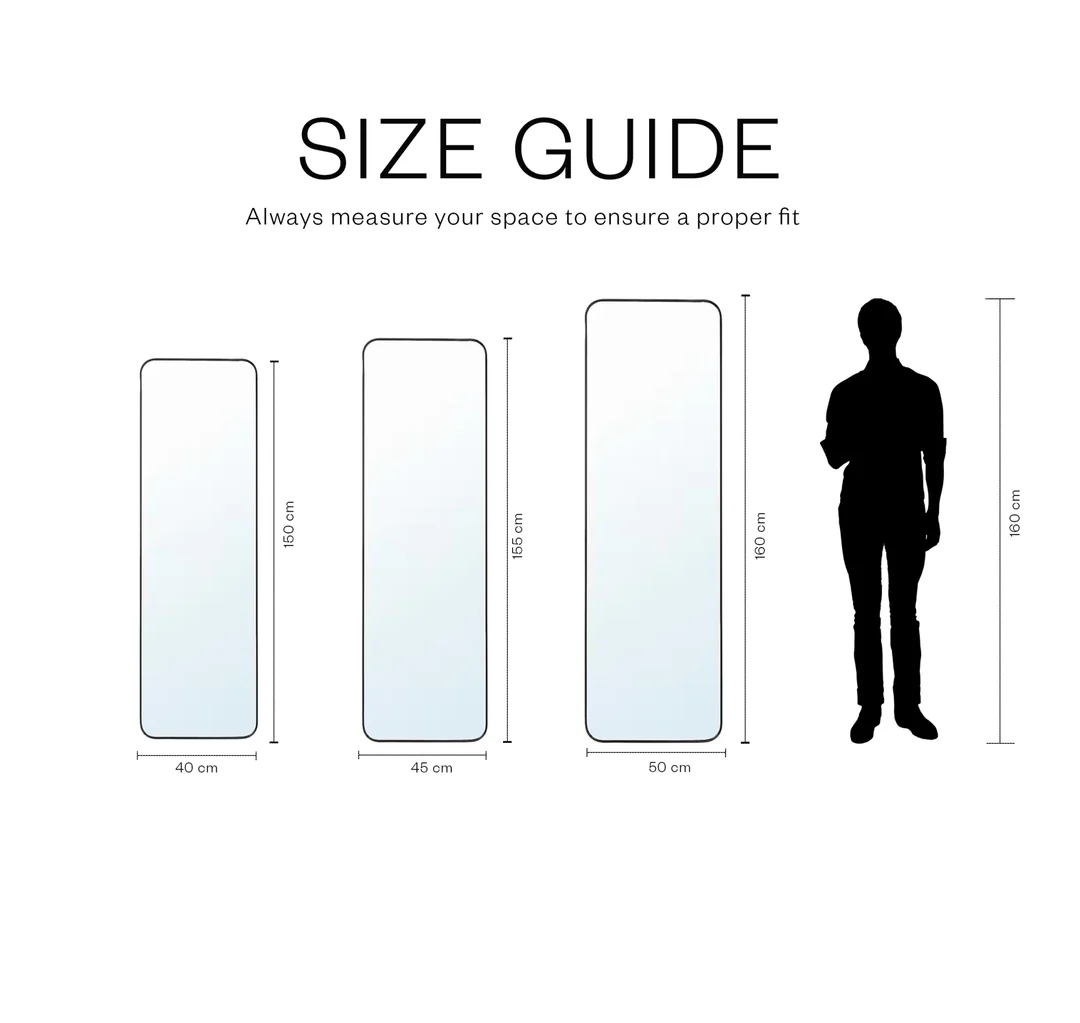 Vista Frame Floor Mirror