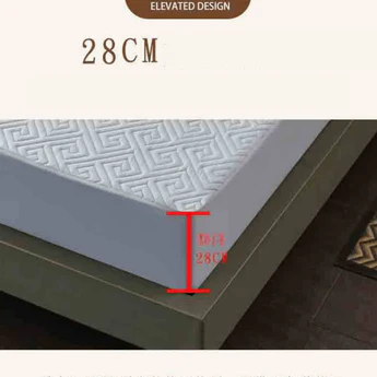 Feather Touch Quilted Bed Sheets With 2-Pillow Covers