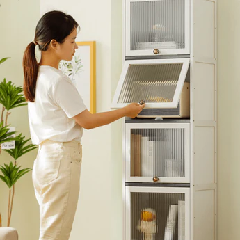 Multi-Storage Wardrobe Cabinet