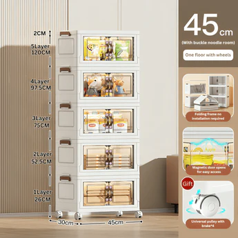Foldable Multi-purpose Wardrobe Storage Cabinet