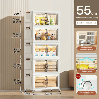 Foldable Multi-purpose Wardrobe Storage Cabinet