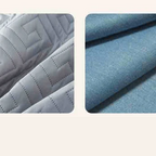 Feather Touch Quilted Bed Sheets With 2-Pillow Covers