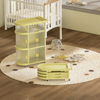 4 Tier Multi-Functional Storage Cart With Wheels