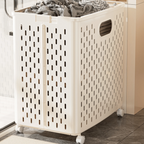 Multifunctional Plastic Foldable Large-Capacity Laundry & Storage Basket (36cm)