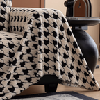 Luxurious Jacquard Sofa Cover (White)