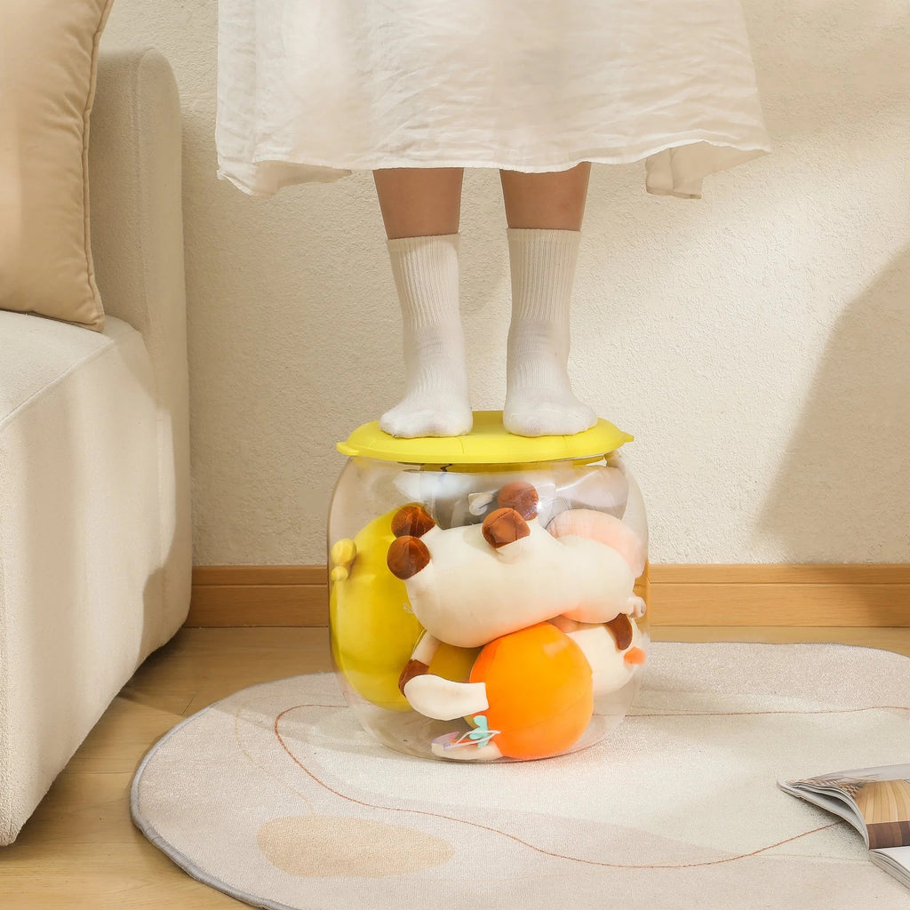 Round Stylish Heavy Duty Storage Stool