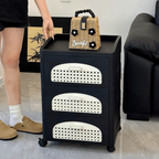 Multipurpose Movable Storage Drawer Cabinet With Wheels