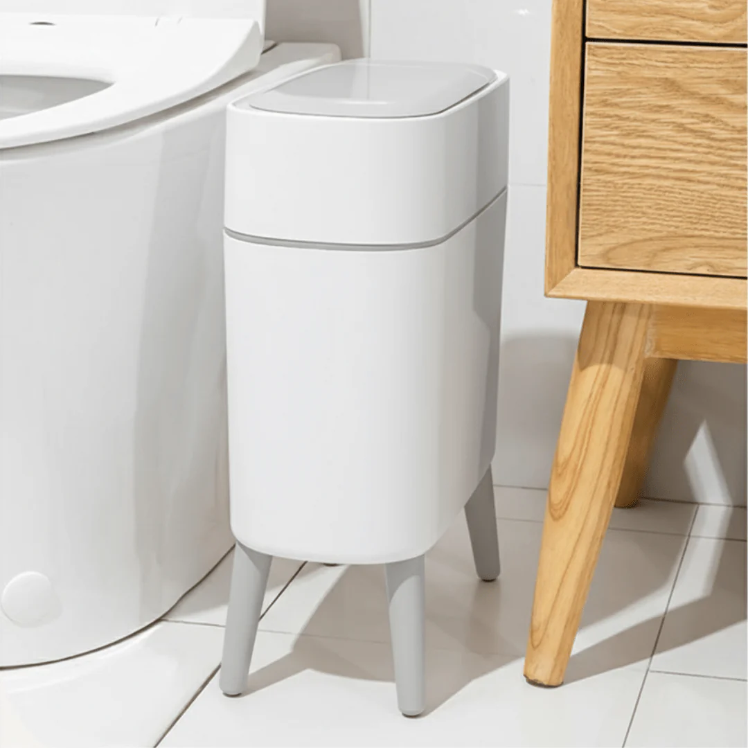 Smart Sensor Hands-Free Trash Can with Elevated Legs(10L)