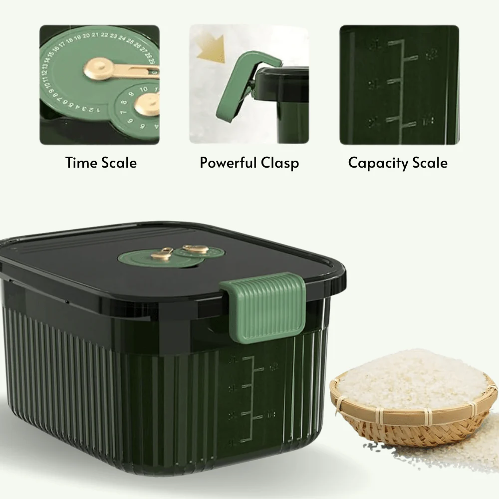 Multi-Purpose Plastic Airtight Food Storage Container With Lid