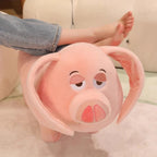 Multi-Purpose Pig Stool Soft Plush Chair (60cm)