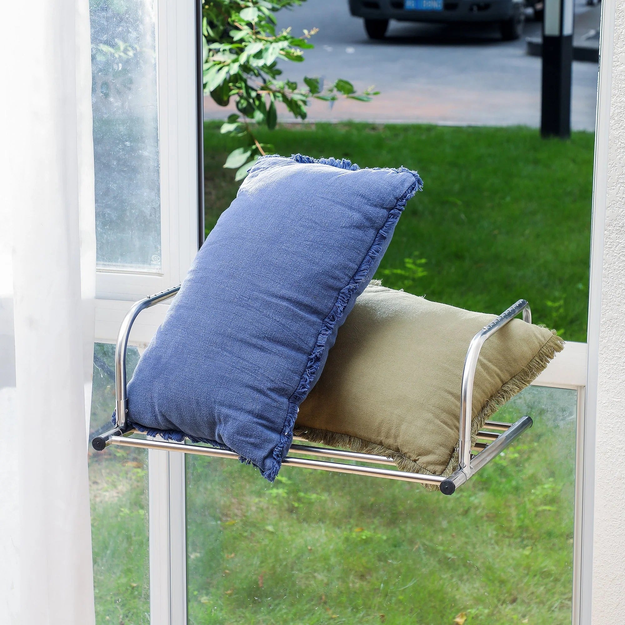 منشر ملابس (علاقة) للبالكون سهل التركيب