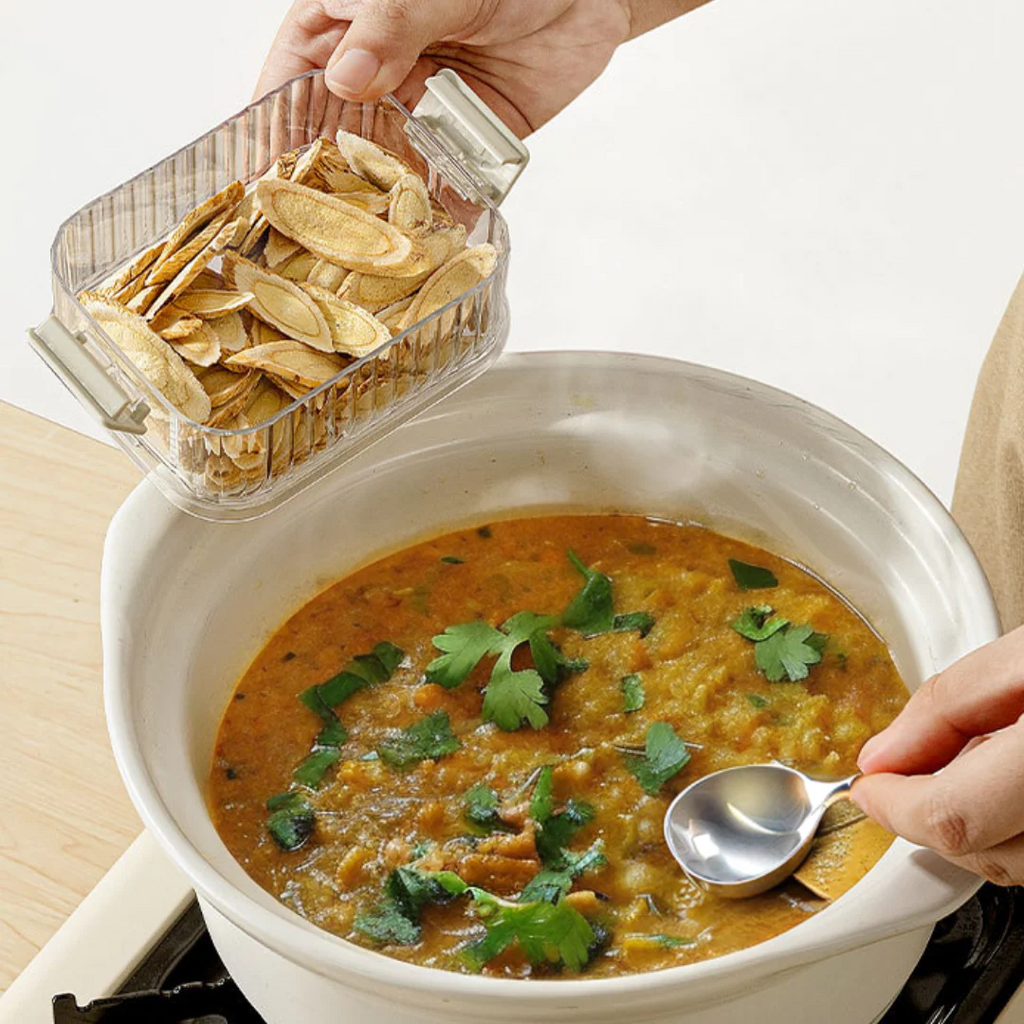 Transparent Stacking Food Storage Containers