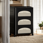 Multipurpose Movable Storage Drawer Cabinet With Wheels