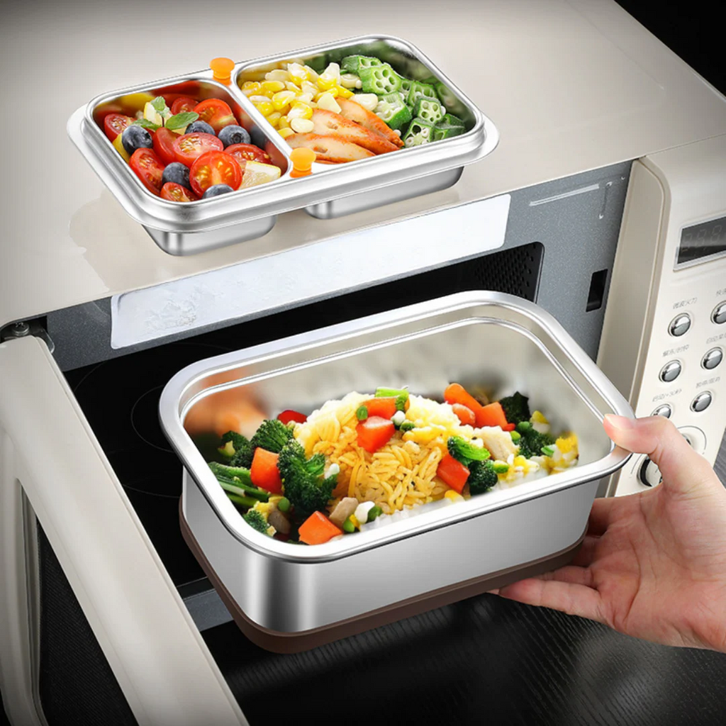 Multi-Function Eco Steel Lunch Container(1.6Ltr)