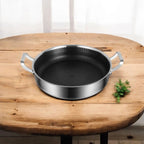 Stainless Steel Non-Stick Honeycomb Deepen Frying Pan (30cm)