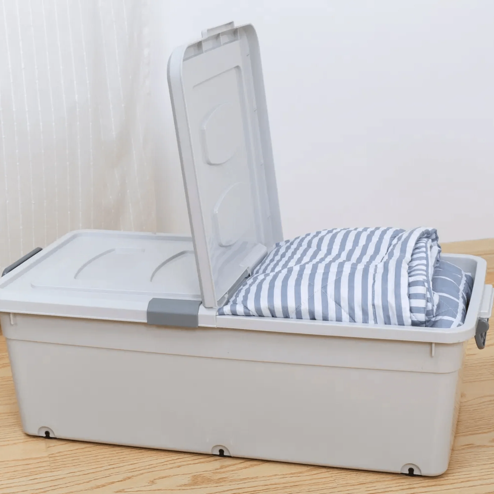 صندوق تخزين متعدد الوظائف ويا عجلات (تايرات)